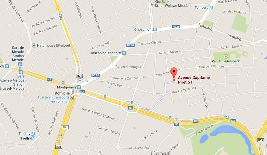 B&B Capitaine Piret Woluwe-Saint-Lambert Bagian luar foto
